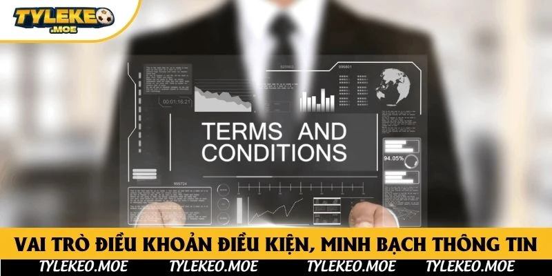 Vai trò điều khoản điều kiện, minh bạch thông tin