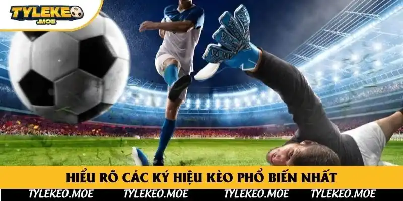 Hiểu rõ các ký hiệu kèo phổ biến nhất